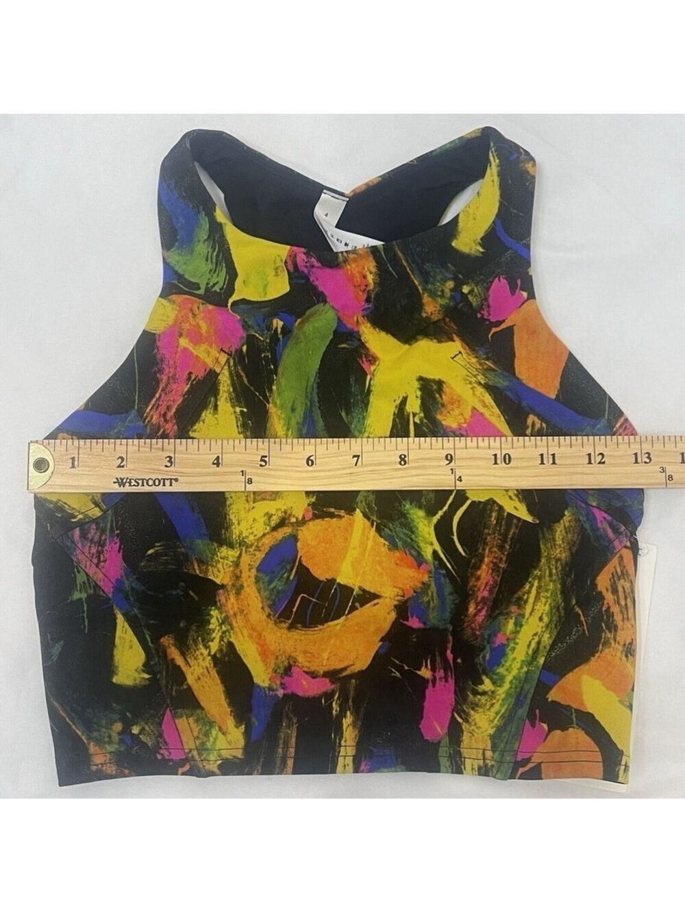 Lululemon Wunder Train Racerback Tank B/C Cup Support Size 4 Multi Color - Picture 7 of 10